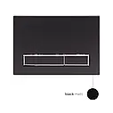 Інсталяція для унітаза 4в1 Qtap Nest ST ( Клавіша лінійна Black mat 152x220x13mm), фото 3