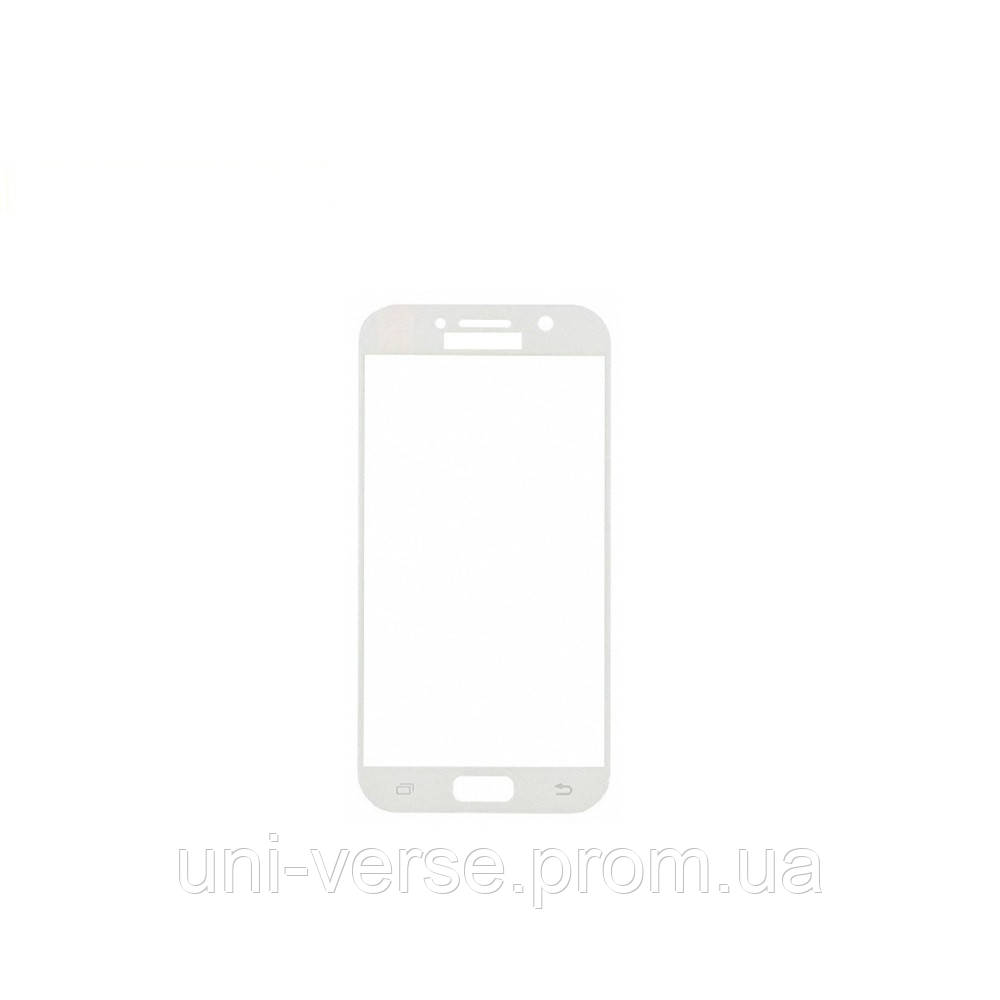 Защитное стекло Glass 2.5D Full Glue для Samsung A320 Galaxy A3 2017 White (AF-000203) XN, код: 776034 - фото 1 - id-p2167756251