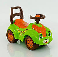 Каталка-толокар автомобиль детский Technok Toys 3268 Кошечка, салатовый