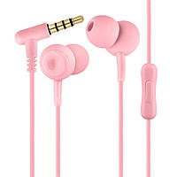 Вакуумні навушники Remax RM-510 гарнітура для телефона Рожевий ET, код: 6685244