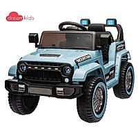 Электромобиль детский джип Jeep Wrangler M 5109EBLR-4, голубой