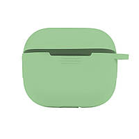 Чехол с карабином Silicone Case Airpods 3 Mint ET, код: 8323377