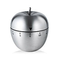 Таймер кухонний механічний неіржавка сталь "Яблуко"