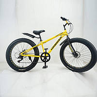 Велосипед фетбайк 24 дюйма Fet-bike: Hammer-JUPITER, желтый