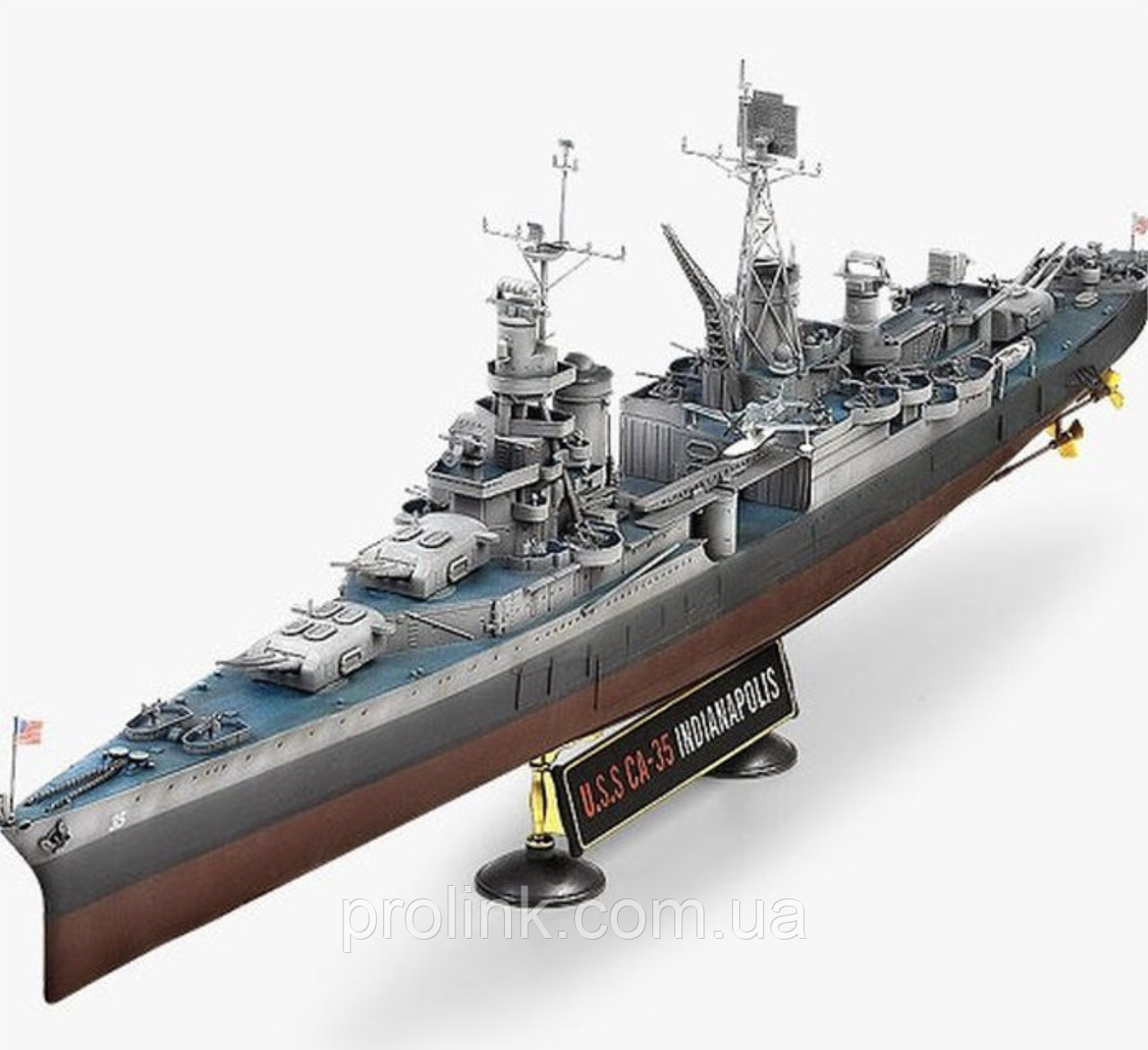 Збірна модель корабля ACADEMY 1/350 USS INDIANAPOLIS (14107)