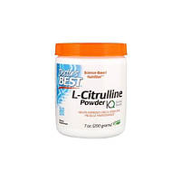 Цитруллин Doctor's Best L-Citrulline Powder 7 oz 200 g 66 servings ET, код: 7517664