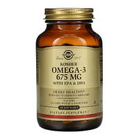 Омега 3 Solgar Omega-3 Kosher 675 mg 50 Softgels ET, код: 7520369