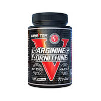 Аргинин для спорта Vansiton L-Arginine + L-Ornitine 300 Caps ET, код: 7907386
