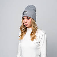 Шапка LuckyLOOK бини 660-527 One size Серый QT, код: 6885495