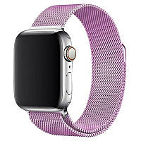 Ремешок Milanese Loop Strap Apple Watch 38 40 mm Light Purple ET, код: 8097509