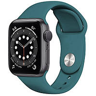 Ремешок Silicone Band Apple Watch 42 44 mm S M Sea Wave ET, код: 8097566