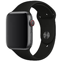 Ремешок Silicone Band Apple Watch 38 40 mm S M Black ET, код: 8097581