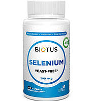 Комплекс Селен и Молибден Biotus Selenium 200 mcg 100 Caps BIO-530852 EJ, код: 7801323