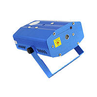 Лазерный проектор мини стробоскоп 6 в 1 синий CNV KB, код: 950065