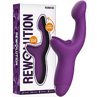 Вибратор двойной стимуляции фиолетовый Rewolution Rewokiss Vibrating TE, код: 7827894