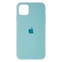 Чехол Original Full Size для Apple iPhone 11 Pro Max Light cyan EJ, код: 7445567