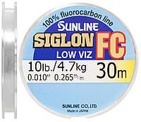 Флюорокарбон Sunline Siglon FC 30m 0.265mm 4.7kg поводковый (1013-1658.01.79) BK, код: 8253032