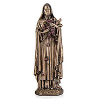 Настольная фигурка Св. Тереза с бронзовым покрытием 8,5х3 см Veronese AL226697 EJ, код: 8288967