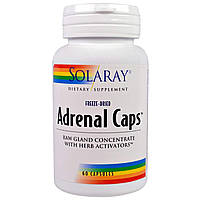 Здоровье надпочечников Adrenal Caps Solaray 60 капсул (19900) UP, код: 1535588