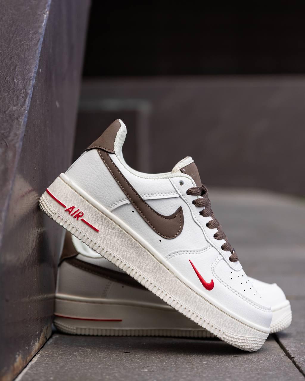 Кеди Nike Air Force 1 Low ‘07 Essenti Mocco жіночі білі