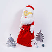 Мягкая игрушка Zolushka Дед Мороз 43см красный (ZL4571) AG, код: 2606213