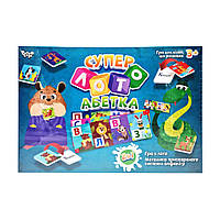 Настільна навчальна гра Суперлото Алфавіт Danko Toys CЛА-01U Укр AG, код: 8323559