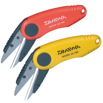 Ножиці Daiwa Rigor AS-75R Red/Yellow (04910132)
