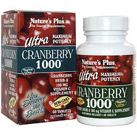 Клюква Nature's Plus Ultra Cranberry 1000 60 Tabs VK, код: 7518110
