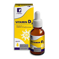 Капли Витамин D3 Красота и Здоровье 30 мл UP, код: 6870106