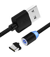 Кабель магнитный Quick Charge USB Type C 1 м 4993 TE, код: 2590694