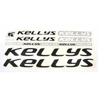 Наклейка Kellys на раму велосипеда Черный (NAK025) KC, код: 8234189