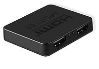 Перехідник моніторний Gutbay HDMI 1x2 (Splitter) Act v1.4 4K30Hz 3D чорний (78.01.2853) DL, код: 7455416