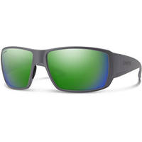 Очки солнцезащитные Smith Optics Guide`s Choice Matte Cement Polar Green Mirror (204947FRE62UI)