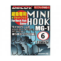 Крючок Decoy Mini Hook MG-1 06 10 шт уп (1013-1562.00.18) EJ, код: 7689493