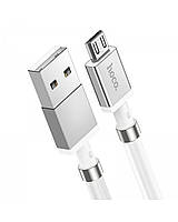 Кабель Hoco U91 Magic magnetic charging cable for Micro 1 м White (U911) EJ, код: 7886609