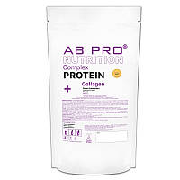 Протеин AB PRO PROTEIN COMPLEX + COLLAGEN 1000 g 10 servings Клубничный пунш PZ, код: 7845171