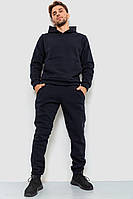 Спортивный костюм мужской на флисе Темно-синий 190R235 Ager (103851_794671) M PZ, код: 8321264