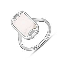 Серебряное кольцо SilverBreeze с натуральным перламутром 1.525ct (2129141) 17 UP, код: 8026074