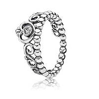 Серебряное кольцо Pandora Корона 190880CZ 52 UP, код: 7361937