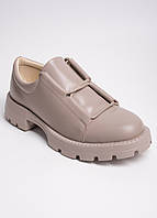 Туфлі жіночі 340768 р.38 (24,5) Fashion Бежевий GG, код: 8346553