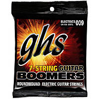 Струны для электрогитары GHS GB7L Boomers Light Electric Guitar 7-Strings 9 58 PZ, код: 6556023
