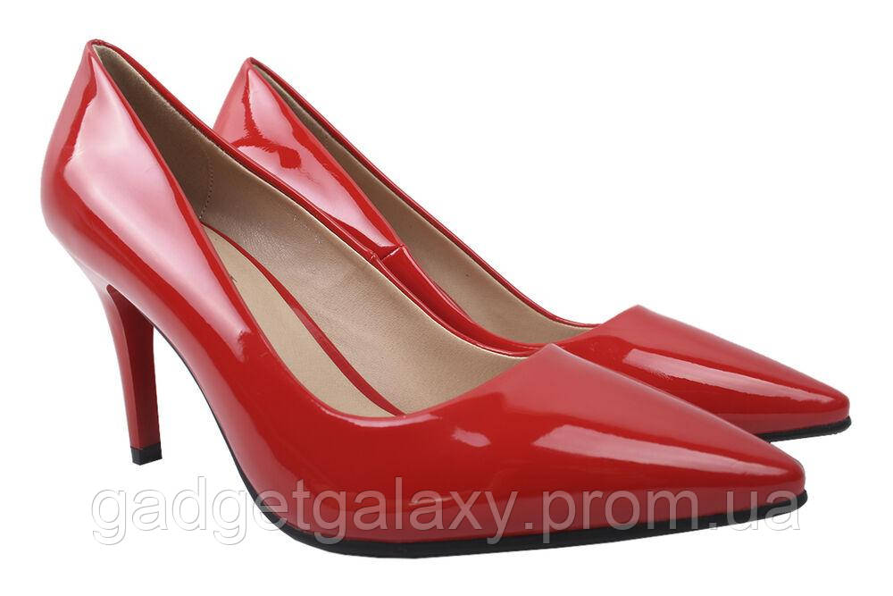 Туфлі на шпильці жіночі Liici еко лак колір Червоний 34-9DT 36 GG, код: 7362441 - фото 1 - id-p2167931029