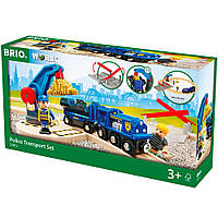 Детская железная дорога Полицейский транспорт BRIO (33812) KC, код: 6537330