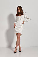 Платье SL-FASHION 1395.1 44 Белый VK, код: 7788865
