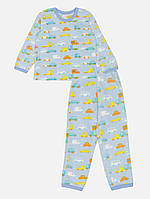Пижама для мальчика 110 голубой Бома ЦБ-00227475 PZ, код: 8430884