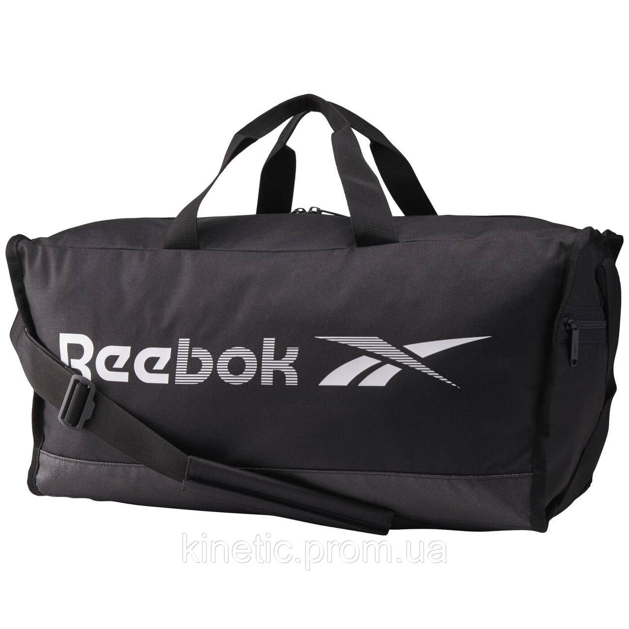 Спортивная сумка Reebok TE M Grip Черный (SGP0180 black) KC, код: 8338904 - фото 1 - id-p2167978546