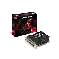 Видеокарта PowerColor Radeon RX 550 4GB Red Dragon OC V2 (AXRX 550 4GBD5-DHV2/OC)