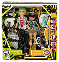 Набір ляльок Монстер Хай Клео де Ніл і Д'юс репродукція Monster High Cleo De Nile and Deuce Gorgon (HRP86)