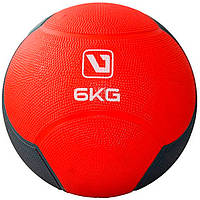 Медбол LiveUp Medicine Ball LS3006F-6 (6 кг Red) SE, код: 7465003