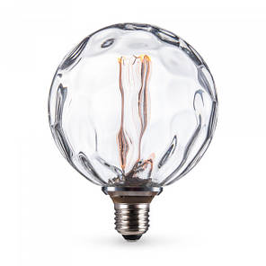 LED лампа VIDEX Filament VL-DI-G125FC1980 4W E27 1800K, фото 3